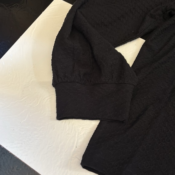 J crew women M long sleeve tee with ruffle NWT - Picture 4 of 5